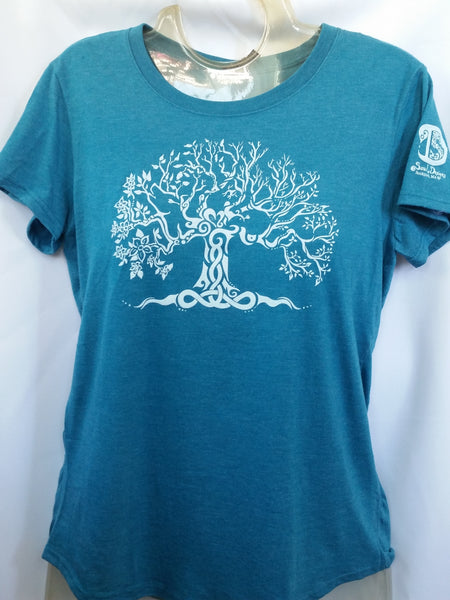 TREE OF LIFE, cloth bag colored fashion - leather T-shirts, Boots